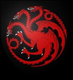 Red Dragon Targaryen Crest Targaryen Sigil, Daeron Targaryen, Game Of Thrones Dragons, Garden Decor Items, Iron Throne, Game Of Thrones Art, Game Of Thrones Fans, House Targaryen, Dragon Games