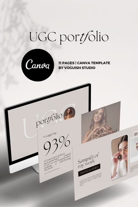 UGC portfolio, UGC Canva Portfolio Template, UGC Template, Neutral UGC Portfolio, Modern UGC Portfolio, Minimalist UGC Portfolio, UGC Canva Template, UGC Media Kit, Influencer Media Kit, Content Creator Pitch Deck, UGC Pitch Deck, UGC website, UGC landing Page, Canva Website Template, Digital Marketing, User Generated Content, Photography Portfolio, Videography Portfolio Ugc Website, Ugc Aesthetic, Hotel Pictures, Ugc Creators, Ugc Portfolio Template, Portfolio Pictures, Canva Website, Portfolio Ideas, Portfolio Template