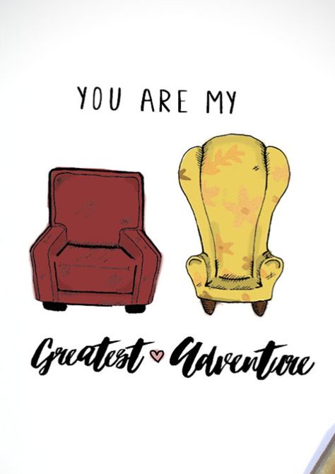 Chairs From Up Movie, Carl And Ellie Chair, Up Silhouette Pixar, Up Wallpaper Pixar, Pixar Up Drawings, Up Chairs Pixar, Up Movie Gift Ideas, Up The Movie Drawings, Up Carl And Ellie Drawing