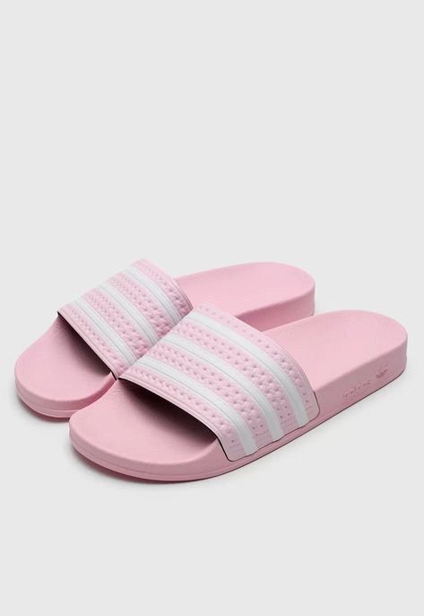 Pink Adidas Slides, Slide Adidas, Adidas Slippers, Adidas Sandals, Rose Adidas, Nail Bags, Pink Slides, Adidas Slides, Jordan Shoes Retro