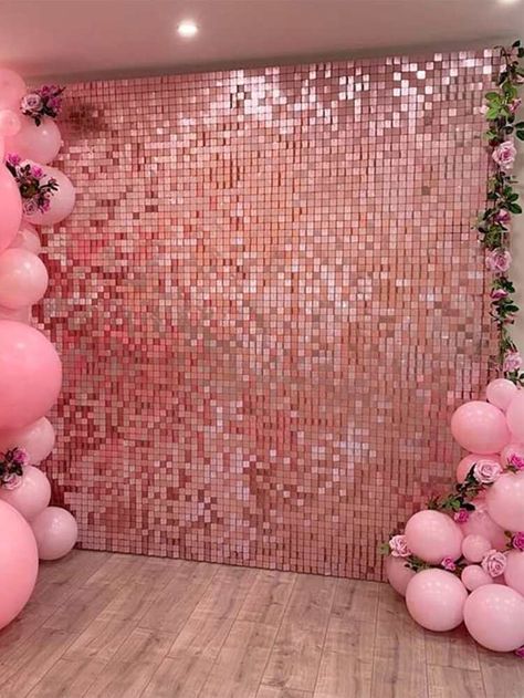 70s Theme Party Backdrop, Teenage Dream Birthday Party Theme, Pretty Woman Party Theme, Pink Theme 21st Birthday Party, Easy Cheap Party Decorations, Birthday Party Decorations Pink And Gold, Y2k Theme Decorations, Mariah Carey Themed Birthday Party, Rose Gold Prom Decorations