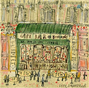 PARIS CARDS — Clare Caulfield - UK Artist and Printmaker Drawing Paris, Paris Sketch, Parisian Wall Art, Paris Cake, Paris Monuments, Paris Cards, Paris Drawing, Art Parisien, 심플한 그림