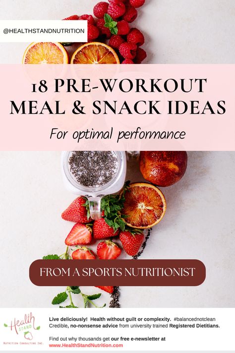 What To Eat Pre Workout, Before Workout Meal, Preworkout Snack 30 Minutes, Prework Out Breakfast, Pre Workout Food Ideas, Prework Out Food, Before Gym Meal, Quick Pre Workout Snack, Things To Eat Before A Workout