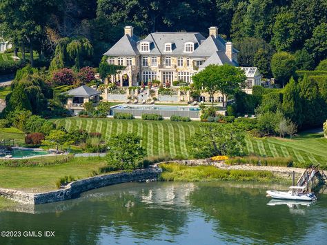 549 Indian Field Rd, Greenwich, CT 06830 | MLS #119228 | Zillow French Manor, Old Greenwich, Greenwich Connecticut, Greenwich Ct, Formal Gardens, Expensive Houses, Outdoor Sculpture, Luxury Bath, Luxury Property