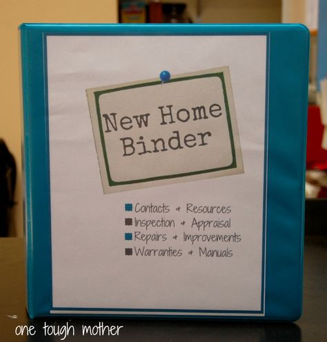 New Home Binder, Buying First Home, New Home Checklist, Home Binder, Fit Woman, Home Management Binder, Interior Minimalista, Big Move, Binder Organization