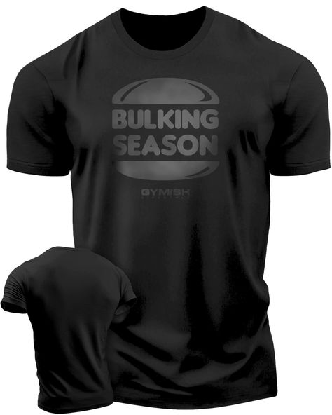 PRICES MAY VARY. T-Shirts 60% Cotton/40% Poly; Hoodie 100% Cotton Made in the USA and Imported Pull On closure Machine Wash Bulking Season - These fitness mens shirts carry fun sayings and quotes about exercise. The humor and novelty on each funny gym shirt for men will make them a favorite wardrobe piece Cool T-Shirt - These funny workout shirts for men with sayings feature a cotton tee perfect for a guy at the gym. The gym workout shirts for men are highly comfortable and flexible for workouts Men Bulking, Quotes About Exercise, Fun Sayings And Quotes, Bulking Season, Weightlifting Shirts, Motivation Shirt, Funny Gym Shirts, Mens Workout, Fun Sayings