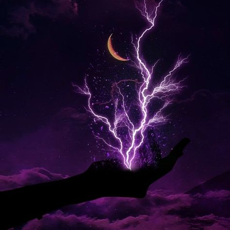 Lightning Power Aesthetic, Purple Electricity Aesthetic, Lightning Asethic, Purple Storm Aesthetic, Purple Aesthetic Character, Lightning Magic Aesthetic, Purple Lightning Aesthetic, Magic Aesthetic Purple, Keqing Aesthetic