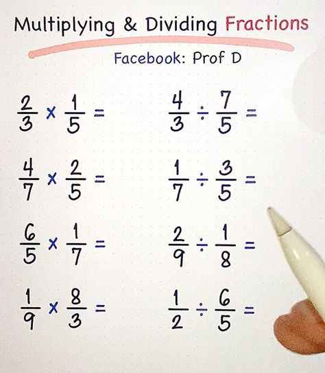 Basic Fractions, Math Study Guide, Math Hacks, Operations With Fractions, Cool Math Tricks, Basic Math Skills, Studying Math, Math Fractions, Computer Skills