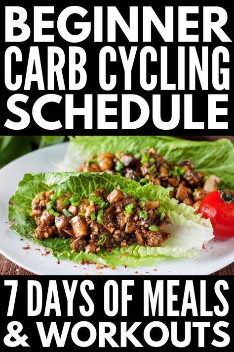 Carb Cycling Schedule, Carb Cycling Menu, Carb Cycling For Women, Metabolic Confusion, Cycling For Women, Carb Cycling Meal Plan, Endomorph Diet, Cycling Diet, Carb Cycling Diet