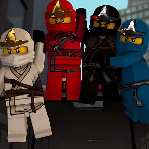 Ninjago Pfp Matching, Lego Ninja Go, Ninjago Characters, Kai Ninjago, Ninjago Screenshots, Ninja Mask, Blurry Pics, Jay Ninjago, Ultraman Tiga