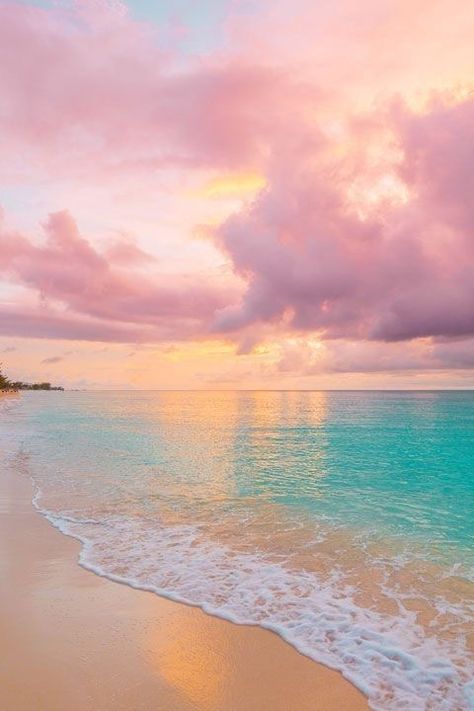 Water Aesthetic, Pastel Sky, Culinary Experience, Ocean Wallpaper, Beach Wallpaper, Sunset Pictures, Alam Yang Indah, Pink Sky, Beach Aesthetic