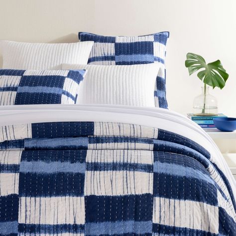 Bedding Coverlets, Moroccan Bed, Modern Plaid, Colorful Bedding, Pine Cone Hill, Down Comforters, Wallpaper Furniture, Bedding Duvet, Coverlet Bedding