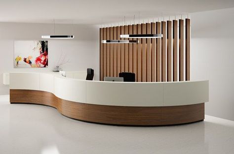 Round Reception Desks, Hospital Reception, Hotel Reception Desk, Reception Table Design, Curved Reception Desk, Curved Desk, Reception Desk Office, Reception Desk Design, Reception Counter