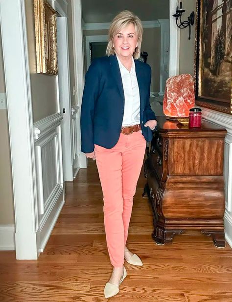 Three Ways To Wear Pantone's Color Of The Year - 50 IS NOT OLD - A Fashion And Beauty Blog For Women Over 50 Tania Stephens, Blazer With Dress, Outfit For Petite Women, 50 Is Not Old, Cute Outfits With Leggings, Chic Over 50, Flattering Swimsuits, Classic White Shirt, Modest Swimsuits