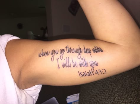 Isaish41:10 Tattoo, Upper Arm Bible Verse Tattoo, Isaiah Bible Verse Tattoos, Bible Scripture Tattoos Black Woman, Isiah60:22 Tattoo, Bicep Tattoo Women Inner, Bible Quotes Tattoos For Women Tat, Scripture Tattoos Black Women, Bible Verse Tattoos For Women On Arm