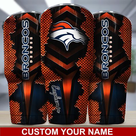 Denver Broncos Tumbler Ideas, Denver Broncos Tumbler, Kc Chiefs, Tumbler Ideas, Custom Tumbler, Denver Broncos, Custom Tumblers, Insulated Tumblers, Favorite Team