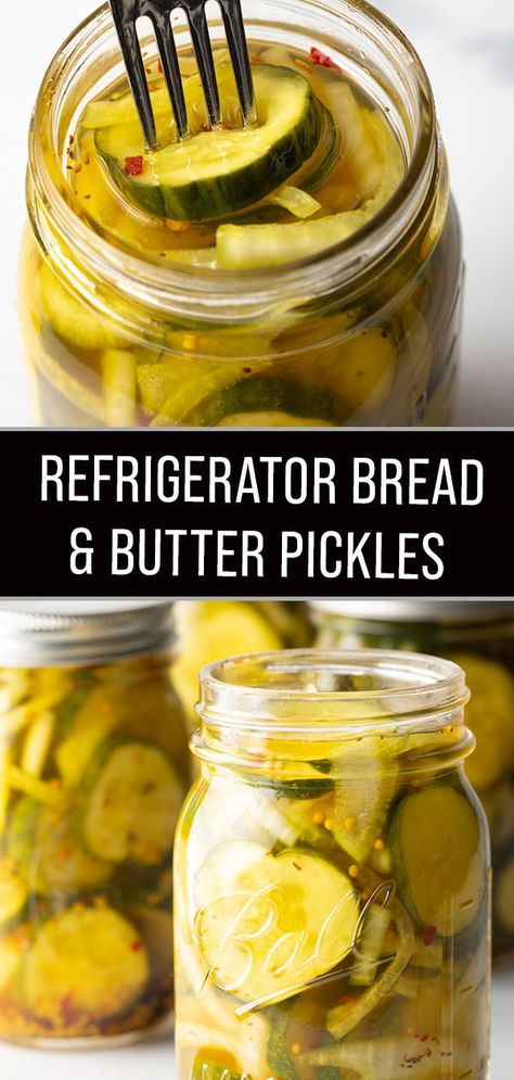 Microwave Pickles, Easy Pickles, Refrigerator Bread And Butter Pickles, Pickles Homemade Easy, Freezing Produce, Canned Recipes, Jalapeno Recipe, Pickles Homemade, Sweet Pickles Recipe