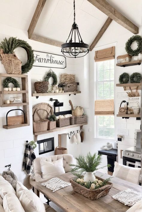 - InstagramInspirations
- FarmhouseInspo
- HomeDecor
- AccountRecommendations Traditional Farmhouse Decor, Painted Brick Fireplaces, Farmhouse Bathroom Design, Minimalist Farmhouse, Farmhouse Trends, Farmhouse Style Furniture, Earthy Elegance, Farmhouse Table Decor, Farmhouse Interior Design