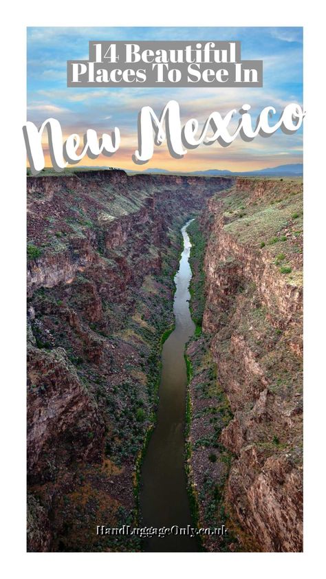 14 Very Best Places in New Mexico To Visit - Hand Luggage Only - Travel, Food & Photography Blog Usa Road Trip Map, New Mexico Vacation, New Mexico Road Trip, Photography Places, Travel New Mexico, Ultimate Road Trip, Road Trip Map, Baja California Mexico, New Mexico Usa