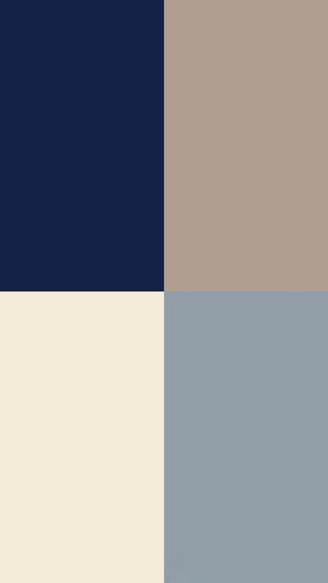 Dark Blue And Cream Color Palette, Ios Color Palette, Navy Blue And Beige Wallpaper, Beige And Navy Blue Aesthetic, Navy Blue Palette Colour Schemes, Blue And Beige Homescreen, Navy Blue And Beige Aesthetic, Beige And Blue Wallpaper, Beige And Blue Aesthetic