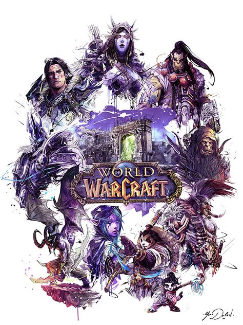 Blizzard Warcraft, World Of Warcraft Game, Warcraft Game, World Of Warcraft Characters, Warcraft Characters, Poster Project, Warcraft Art, Heroes Of The Storm, Dragon Games