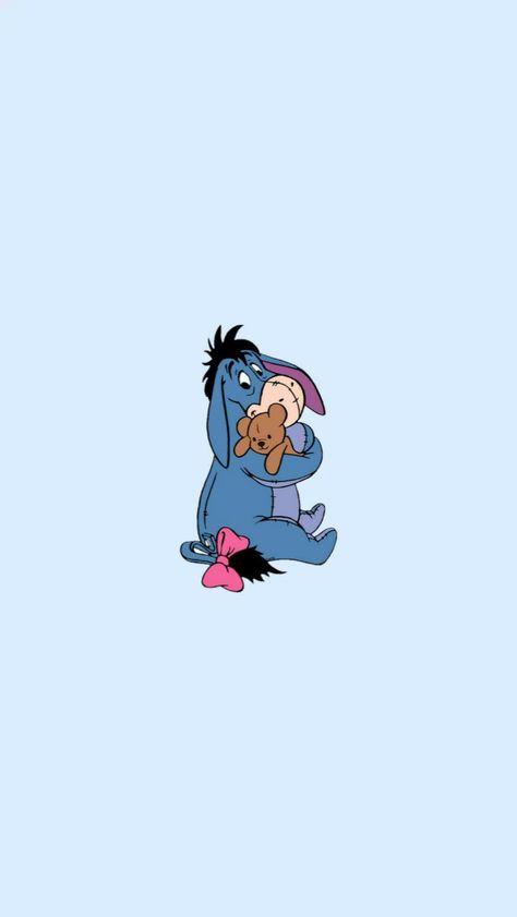 Blue Eeyore Wallpaper Eeyore Iphone Wallpaper, Eeorye Wallpapers, Eeyore Wallpaper Backgrounds, Cute Eeyore Wallpaper Aesthetic, Blue Winnie The Pooh Wallpaper, Winnie The Pooh Characters Wallpaper, Eeyore Phone Wallpaper, Eeyore Lockscreen, Tigger And Eeyore Wallpaper