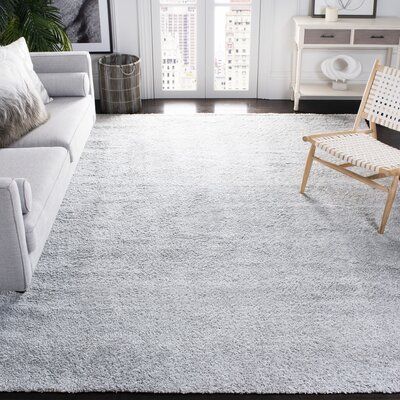 Grey Bedroom Rug, Solid Color Rug, Light Grey Rug, Plush Area Rugs, Grey Rug, Light Grey Area Rug, Rug White, Living Room Area Rugs, Shag Area Rug