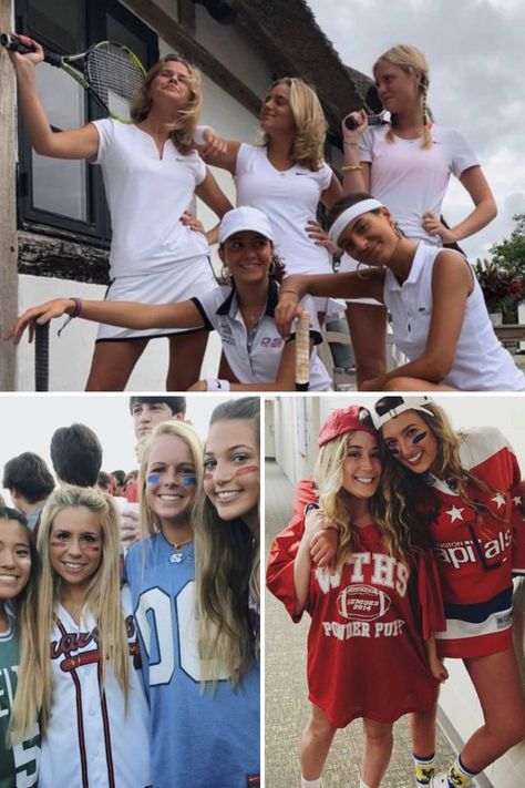 Spirit Week Sports Day Outfits, Sports Day Spirit Week Outfit, Mathlete Vs Athlete Day Spirit Week, Athlete Vs Mathlete Spirit Week, Sports Day Spirit Week, Mathletes Vs Athletes Spirit Weeks, Staff Party Themes, Church Camp Outfits, Spirit Week Ideas