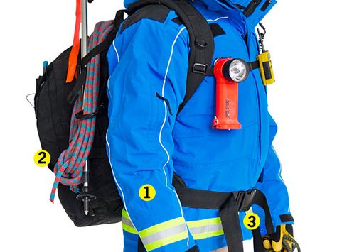 How a Search and Rescue Responder Gears Up Search And Rescue Gear, Rescue Equipment, Firefighter Tools, Camping Gear Survival, Ski Patrol, Survival Hacks, Emergency Response Team, Water Rescue, Rescue Tools