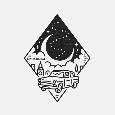 Another Harry Potter piece with the flying Ford Anglia over London! 💫 I’ve almost finished listening to the HP audiobooks so I’d love some… Flying Ford Anglia, Harry Potter Lines, Harry Potter Stickers, Ford Anglia, Idee Cricut, Harry Potter Tattoos, Harry Potter Drawings, Harry Potter Christmas, Harry Potter Diy