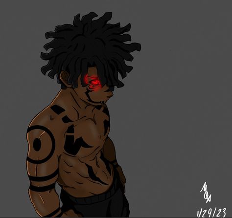 Black Anime Guy, Brothers Art, Arte Ninja, Anime Guy, Jujitsu Kaisen, Comic Style Art, Black Cartoon Characters, Swag Cartoon, Graffiti Characters