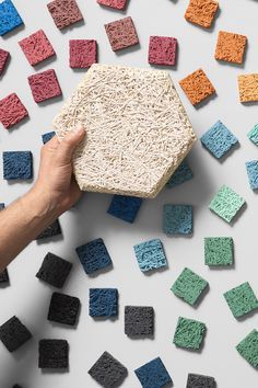 Pinterest Headquarters, Interior Environment, Design Studio Office, Plastic Texture, Wool Products, Grocery Store Design, Acoustic Design, Plafond Design, Sample Box