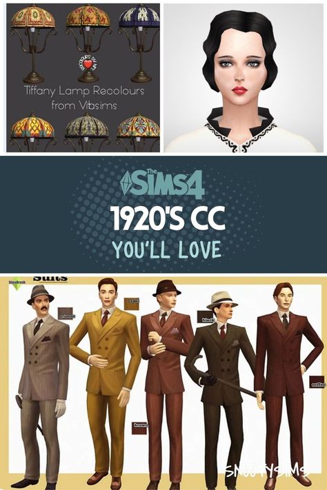 Sims 4 Cc 1920 Furniture, Sims 4 Old Timey Cc, Decades Cc Sims 4, Sims 4 Decades Challenge Cc Patreon, Sims 4 1910s Cc Furniture, Sims 4 Cc Glamour Clothes, Sims Fashion Cc, Sims 4 Cc 20s Clothes, 1920s Sims 4 Cc Hair