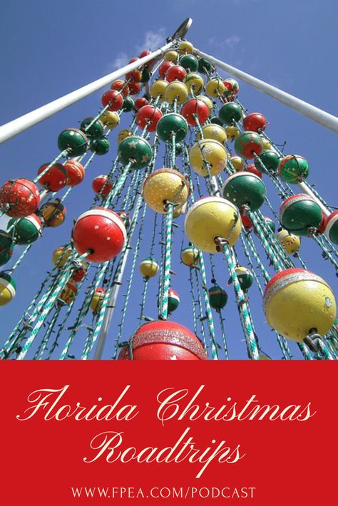 Florida Christmas Roadtrips Florida Christmas Decorations, Best Christmas Destinations, Panhandle Florida, Nostalgic Christmas Decorations, Celebration Florida, Christmas Towns, Florida Holiday, Florida Christmas, Christmas Destinations