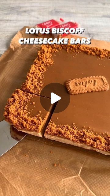 Mood For Food on Instagram: "5-INGREDIENT BISCOFF CHEESECAKE BARS by @fitwafflekitchen 🤩

A buttery Lotus biscuit base, a creamy Biscoff cheesecake filling, topped with a thick layer of Biscoff spread, and a sprinkle of Lotus biscuit crumbs 🙌

They're so delicious and super easy to make 🤤

Sound on for full instructions 🔊

All you need is:

Base:
200g Lotus Biscuits, finely crushed
60g Unsalted butter, melted

Filling:
500g cream cheese
150g Biscoff spread
100g icing sugar

Topping:
200g Biscoff spread, melted
2 Lotus biscuits, finely crushed

Tin size: 8x8" (9" is also fine)

Enjoy 🫶

Tag a friend who would love this recipe 💌

Follow @mood.for.food23 for more easy recipes 🤗

#moodforfood #food #mood #recipe #recipeshare #recipeoftheday #recipes #recipevideo #recipeideas #recipeshar Lotus Biscuits, Biscoff Cake, Biscoff Spread, Biscoff Cheesecake, Cheesecake Bars, Recipe Of The Day, All You Need Is, Food Videos, Sprinkles