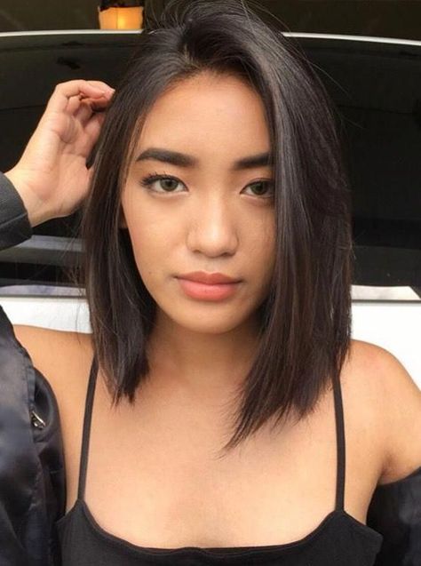 The Biggest Three Hair Trends Of The Year You Need To Follow Lob Haircuts, Straight Bob Hairstyles, Straight Hair Bundles, Lob Haircut, Short Straight Hair, Haircuts Straight Hair, Penteado Cabelo Curto, Straight Human Hair, Foto Inspiration