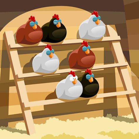 Chicken Perches, City Chicken, Chicken Roost, Baby Chicks Raising, Chickens In The Winter, Chicken Barn, Diy Chicken Coop Plans, Chicken Tractor, Coop Design