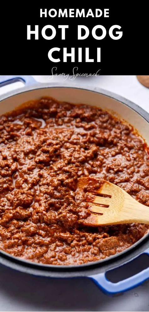 Homemade Chili Recipe For Hotdogs, Low Sodium Hot Dog Chili, Turkey Chili For Hot Dogs, Sweet Chili For Hotdogs, Homemade Chili For Hotdogs Easy, Chili For Chili Dogs Homemade, Chilli For Hotdogs, Chill Dog Recipe, Can Chili Recipes