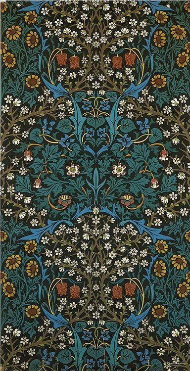 Kelmscott Press, 19 Century Art, The Magic Faraway Tree, Historical Patterns, William Morris Wallpaper, Egiptul Antic, William Morris Patterns, Morris Wallpapers, Art Chinois