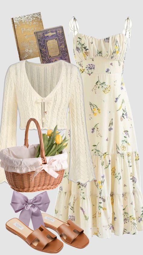 spring outfit 🌻 #modest #christian #cottagecore #outfitideas Modest Outfits Christian, Christian Outfits Modesty, Modest Fashion Christian, Modest Christian Clothing, Christian Outfits, Outfit Ideas Modest, Modest Church Outfits, Church Outfit Ideas, Outfits Church