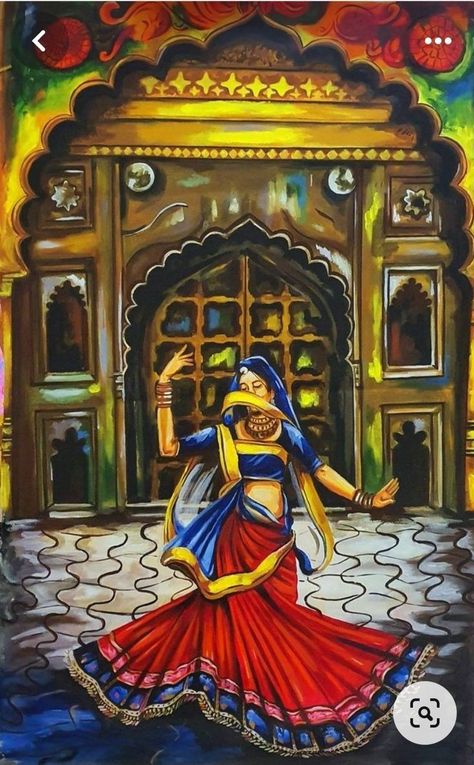 Rajasthani Art Paintings Canvases, Rajasthani Folk Art Painting, Rajasthani Art Design, Adiyogi Shiva, Camels Art, Rajasthani Painting, Indian Traditional Paintings, Ganesh Art Paintings, Portfolio Theme