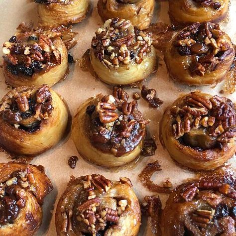 Easy Sticky Buns (updated) - Barefoot Contessa Hermit Bars, Easy Sticky Buns, Best Ina Garten Recipes, Barefoot Contessa Recipes, Puff Pastry Desserts, Ina Garten Recipes, Tart Dessert, Barefoot Contessa, Frozen Puff Pastry