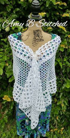 A Stitch At A Time for Amy B Stitched: Wandering Wings Wrap FREE Crochet Pattern Super Fine Yarn Crochet Pattern, Crocheted Shawls And Wraps Free, Free Shawl Crochet Pattern, Free Crochet Shawl Patterns, Shawls Crochet, Crocheted Shawls, Poncho Au Crochet, Lace Shawl Pattern, Yarn Shawl