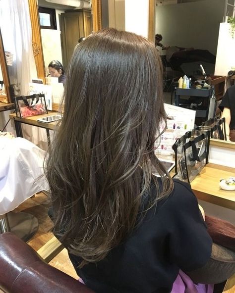 Thick Brown Hair, Asian Long Hair, Hair Inspiration Long, Brown Hair Inspo, Hairstyles For Layered Hair, Hair Stylies, Haircuts Straight Hair, Long Layered Hair, Haircuts For Long Hair