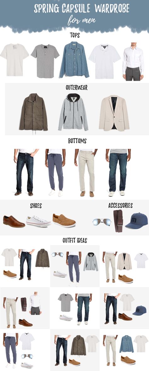 Men's Spring Capsule Wardrobe 2019 with Himteresting Plans and Nordstrom Men’s Spring Capsule Wardrobe, Outfits For College Men, Men Capsule Wardrobe, Mens Capsule Wardrobe, Capsule Wardrobe Men, Men's Capsule Wardrobe, Mens Wardrobe, Europe 2024, College Outfits Summer