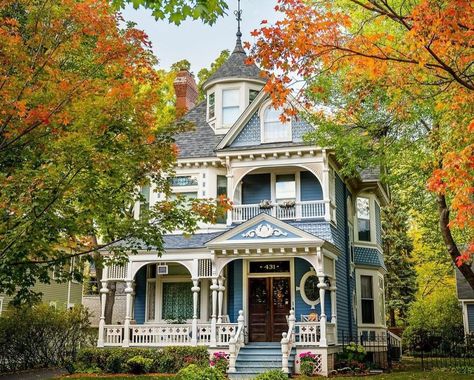 A Neighborhood Favorite, The Amazing Ole Ask House Queen Anne House, Saint Paul Minnesota, Signs From The Universe, Castle Tower, Cream Walls, Tudor Style, Cozy Cottage, Saint Paul, Residential Building