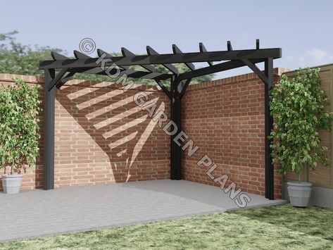 Vinyl pergola