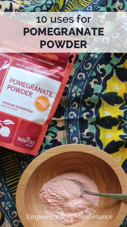 Superfood alert! Here are 10 ways to get this delicious, nutrient-dense ingredient into your day. Pomegranate Peel Powder, Pomegranate Powder, Nutribullet Smoothies, Food Spices, Pomegranate Recipes, Healing Foods, Superfood Powder, Protein Rich Foods, Powder Recipe