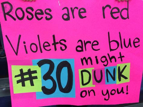 Basketball Sign for your best friend. #30 #sign Funny Volleyball Signs Posters, Player Signs For Games, Posters For Lacrosse Games, Funny Sports Posters Signs, Poster Ideas For Game Day, Basketball Sign Ideas Posters, Lacrosse Signs For Games, Basketball Playoff Signs, Funny Basketball Signs