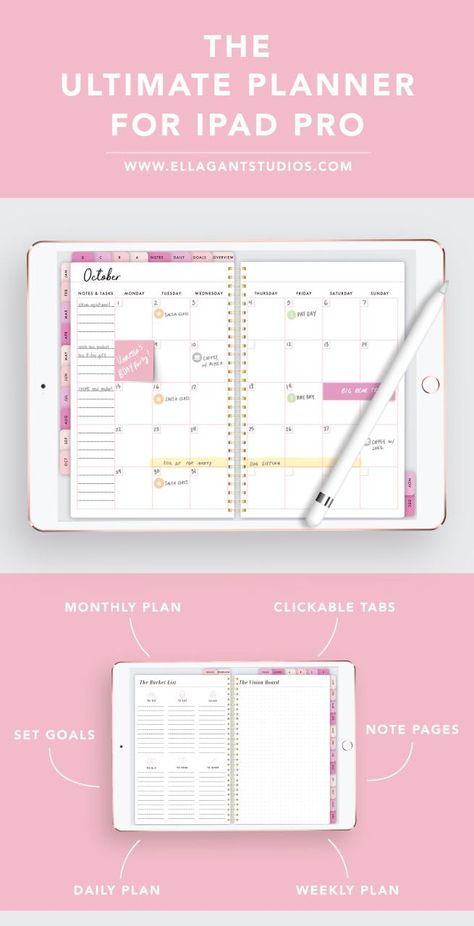 Free Digital Planner For 2020/21 For Goodnotes Notability Planner For Ipad, Digital Bullet Journal, Kalender Design, Ultimate Planner, Planner Pdf, Budget Planer, Digital Notebooks, My Goals, Digital Planning